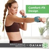 image:imageGaiam Wrist and Ankle Weights Wearable Bracelet to Strengthen Tone amp Sculpt Adjustable Ankle Weights for Women amp Men for Yoga Dance Pilates Barre Cardio Home amp Gym UseSeafoam