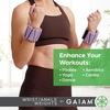 image:imageGaiam Wrist and Ankle Weights Wearable Bracelet to Strengthen Tone amp Sculpt Adjustable Ankle Weights for Women amp Men for Yoga Dance Pilates Barre Cardio Home amp Gym UseDusty Lavender