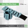 image:imageGaiam Wrist and Ankle Weights Wearable Bracelet to Strengthen Tone amp Sculpt Adjustable Ankle Weights for Women amp Men for Yoga Dance Pilates Barre Cardio Home amp Gym UseSeafoam