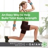 image:imageGaiam Wrist and Ankle Weights Wearable Bracelet to Strengthen Tone amp Sculpt Adjustable Ankle Weights for Women amp Men for Yoga Dance Pilates Barre Cardio Home amp Gym UseSeafoam