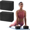 image:imageGaiam Yoga Block  Supportive LatexFree Eva Foam  Soft NonSlip Surface with Beveled Edges for Yoga Pilates MeditationBlack