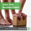 image:imageGaiam Yoga Block  Supportive LatexFree Eva Foam  Soft NonSlip Surface with Beveled Edges for Yoga Pilates MeditationCork
