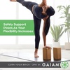 image:imageGaiam Yoga Block  Supportive LatexFree Eva Foam  Soft NonSlip Surface with Beveled Edges for Yoga Pilates MeditationCork