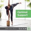image:imageGaiam Yoga Block  Supportive LatexFree Eva Foam  Soft NonSlip Surface with Beveled Edges for Yoga Pilates MeditationCork