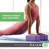 image:imageGaiam Yoga Block  Supportive LatexFree Eva Foam  Soft NonSlip Surface with Beveled Edges for Yoga Pilates MeditationDeep Purple