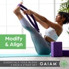 image:imageGaiam Yoga Block  Supportive LatexFree Eva Foam  Soft NonSlip Surface with Beveled Edges for Yoga Pilates MeditationGrey