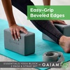 image:imageGaiam Yoga Block  Supportive LatexFree Eva Foam  Soft NonSlip Surface with Beveled Edges for Yoga Pilates MeditationGrey