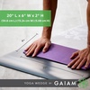 image:imageGaiam Yoga Block Wedge EVA Foam for Wrist amp Ankle Support  Wedge shape relieves wrist amp ankle pressure  EVA Foam