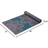 image:imageGaiam Yoga Mat  Premium 6mm Print Reversible Extra Thick Non Slip Exercise amp Fitness Mat for All Types of Yoga Pilates amp Floor Workouts 68 x 24 x 6mm ThickJade Salutation