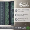 image:imageGaiam Yoga Mat  Premium 6mm Print Reversible Extra Thick Non Slip Exercise amp Fitness Mat for All Types of Yoga Pilates amp Floor Workouts 68 x 24 x 6mm ThickBoho Folk