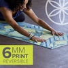 image:imageGaiam Yoga Mat  Premium 6mm Print Reversible Extra Thick Non Slip Exercise amp Fitness Mat for All Types of Yoga Pilates amp Floor Workouts 68 x 24 x 6mm ThickSpiral Motion