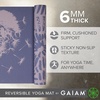 image:imageGaiam Yoga Mat  Premium 6mm Print Reversible Extra Thick Non Slip Exercise amp Fitness Mat for All Types of Yoga Pilates amp Floor Workouts 68 x 24 x 6mm ThickDandelion Fossil