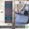image:imageGaiam Yoga Mat  Premium 6mm Print Reversible Extra Thick Non Slip Exercise amp Fitness Mat for All Types of Yoga Pilates amp Floor Workouts 68 x 24 x 6mm ThickJade Salutation
