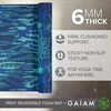 image:imageGaiam Yoga Mat  Premium 6mm Print Reversible Extra Thick Non Slip Exercise amp Fitness Mat for All Types of Yoga Pilates amp Floor Workouts 68 x 24 x 6mm ThickDivine Impressionist
