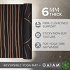image:imageGaiam Yoga Mat  Premium 6mm Print Reversible Extra Thick Non Slip Exercise amp Fitness Mat for All Types of Yoga Pilates amp Floor Workouts 68 x 24 x 6mm ThickCosmic Energy