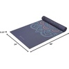 image:imageGaiam Yoga Mat  Premium 6mm Print Reversible Extra Thick Non Slip Exercise amp Fitness Mat for All Types of Yoga Pilates amp Floor Workouts 68 x 24 x 6mm ThickPurple Illusion