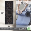 image:imageGaiam Yoga Mat  Premium 6mm Print Reversible Extra Thick Non Slip Exercise amp Fitness Mat for All Types of Yoga Pilates amp Floor Workouts 68 x 24 x 6mm ThickCosmic Energy
