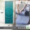 image:imageGaiam Yoga Mat Classic Print 4mm NonSlip Mat  Lightweight 4mm print yoga mat with nonslip grip Ideal for yoga Pilates amp floor workouts at home or studioUnder the Sea