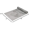 image:imageGaiam Yoga Mat Premium Print Reversible Extra Thick Non Slip Exercise amp Fitness Mat for All Types of Yoga Pilates amp Floor Workouts Celestial Dove 6mm