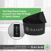 image:imageGaiam Yoga Mat Slap Band  SlapOn trap for Easy Storage amp Travel  Durable Snap Band Fits Most Rolled Yoga Pilates amp Exercise Mats