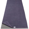 image:imageGaiam Yoga Mat Towel NonSlip Microfiber Black  MatSized Fit  QuickDry Microfiber  NonSlip Silicone Bottom  Machine Washable  Hot Yoga amp Pilates  68x24Heron Lilac