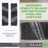 image:imageGaiam Yoga Sock Anklets  Grippy Leg Warmer Ankle Socks for Yoga Barre Pilates Dance AerobicsSmokey Grey