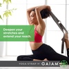 image:imageGaiam Yoga Strap Premium Athletic Stretch Band with Adjustable Metal DRing Buckle Loop  Exercise amp Fitness Stretching for Yoga Pilates Physical Therapy Dance Gym WorkoutsPurple