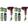 image:imageGaiam Ankle Weights Wearable Bracelet to Strengthen Tone amp Sculpt Adjustable Ankle Weights for Women amp Men for Yoga Dance Pilates Barre Cardio Home amp Gym UseSoft Teal