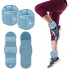 image:imageGaiam Ankle Weights Wearable Bracelet to Strengthen Tone amp Sculpt Adjustable Ankle Weights for Women amp Men for Yoga Dance Pilates Barre Cardio Home amp Gym UseSoft Retro Blue