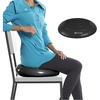 image:imageGaiam Balance Disc Wobble Cushion 16 Core Stability Seat  16 Diameter  Home amp Office Chair Use  Kids Wiggle Seat  Core Stability Training  NonSlip BaseBlack