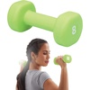 image:imageGaiam Dumbbell Hand Weight Sold in Singles  Neoprene Coated Exercise amp Fitness Dumbbell for Home Gym Workouts and Strength Training  Free Weights for Women and Men8lb