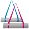 image:imageGaiam EasyCinch Yoga Mat Sling  Durable Carrying Strap for Yoga Mat with Metal DRings for Secure Fit No Mat IncludedFuchsia Or Blue