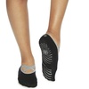 image:imageGaiam Grippy Yoga Socks NonSlip Barre amp Pilates 2PK BlackGrey  Crisscross Strap Design  Silicone Grip Dots  NonSlip  One Size  Yoga Pilates Barre amp Hot Yoga  Machine Washable