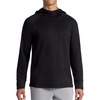 image:imageGaiam Mens Flow State Long Sleeve Cowl Neck Hoodie Standard Fit Stretch Midweight MaterialBlack