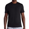 image:imageGaiam Mens Stretch Tech TShirt with Pocket Standard Fit Stretch Midweight MaterialBlack