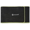 image:imageGaiam Waist Trainer for Women and Men  Adjustable Slimmer Belt and Sweat Band for LowerBack Support and Activated Core8inch Yellow
