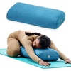 image:imageGaiam Yoga Bolster Pillow Supportive Cushion for Restorative Yoga  Firm cottonfilled bolster supports stretching amp restorative poses Carry handle washable cover yoga propTeal