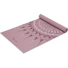 image:imageGaiam Yoga Mat Classic Print 4mm NonSlip Mat  Lightweight 4mm print yoga mat with nonslip grip Ideal for yoga Pilates amp floor workouts at home or studioHere  Now Dusty Rose