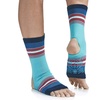 image:imageGaiam Yoga Sock Anklets  Grippy Leg Warmer Ankle Socks for Yoga Barre Pilates Dance AerobicsBermuda Blue