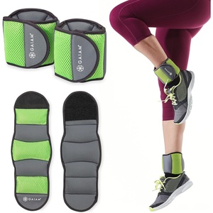 image:imageGaiam Ankle Weights Wearable Bracelet to Strengthen Tone amp Sculpt Adjustable Ankle Weights for Women amp Men for Yoga Dance Pilates Barre Cardio Home amp Gym UseSoft Lime