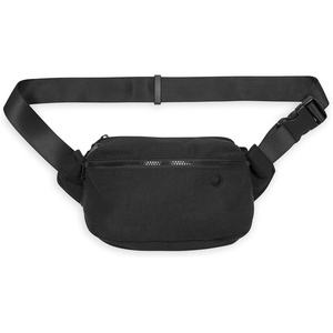 image:imageGaiam Be Free Waist Pack Lightweight Fanny Pack Light Grey  Lightweight Fanny Pack  WaterRepellent Nylon  Adjustable Belt  Running Yoga Gym amp Everyday Active CarryBlack