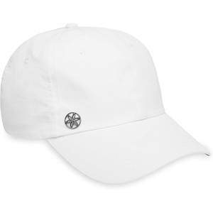 image:imageGaiam Classic Fitness Hat Ponytail Cap Women  QuickDry Sweatband  Ponytail Hole  MoistureWicking  Running Hiking amp Beach  Adjustable FitWhite
