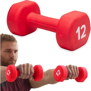image:imageGaiam Dumbbell Hand Weight Sold in Singles  Neoprene Coated Exercise amp Fitness Dumbbell for Home Gym Workouts and Strength Training  Free Weights for Women and Men12lb