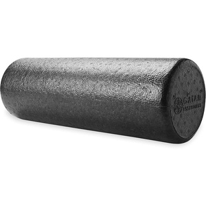 image:imageGaiam Essentials Foam Roller High Density Firm Deep Tissue Muscle Massager for Back Pain amp Sore Muscles18inch  Black