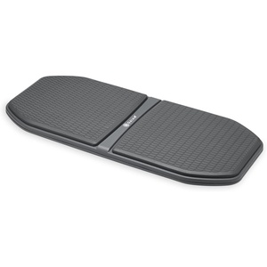image:imageGaiam Evolve Balance Board Standing Desk Anti Fatigue Wobble Board for Home Office Physical Therapy Exercise Equipment Stability Rocker for Constant Movement Increase Focus Floor Mat AlternativeGreyBlack