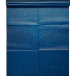image:imageGaiam Foldable Yoga Mat 2mm Icy PaisleyBlue Sundial