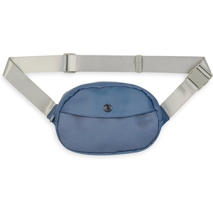 image:imageGaiam Go for It Waist Pack Adjustable Fanny Pack Crossbody Bags for Women amp Men  Waterproof Cross Body Bag with Zippered Pockets Running Belt Bag Ideal for Vacation amp TravelHigh Tide