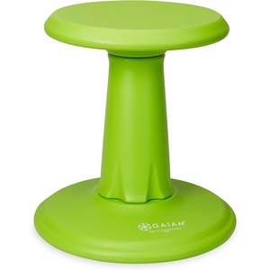 image:imageGaiam Kids Wobble Stool Desk Chair Flexible Seating  Wobble Stool for Active Classroom Seating  Core Engagement Balance amp Focus  Adjustable Height  Home amp SchoolLime