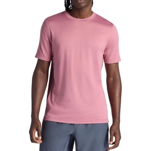 image:imageGaiam Mens Everyday Basic Crewneck Top Standard Fit Stretch Midweight MaterialMesa Rose