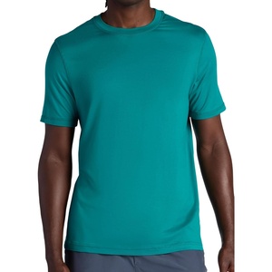 image:imageGaiam Mens Everyday Basic Crewneck Top Standard Fit Stretch Midweight MaterialQuetzal Green